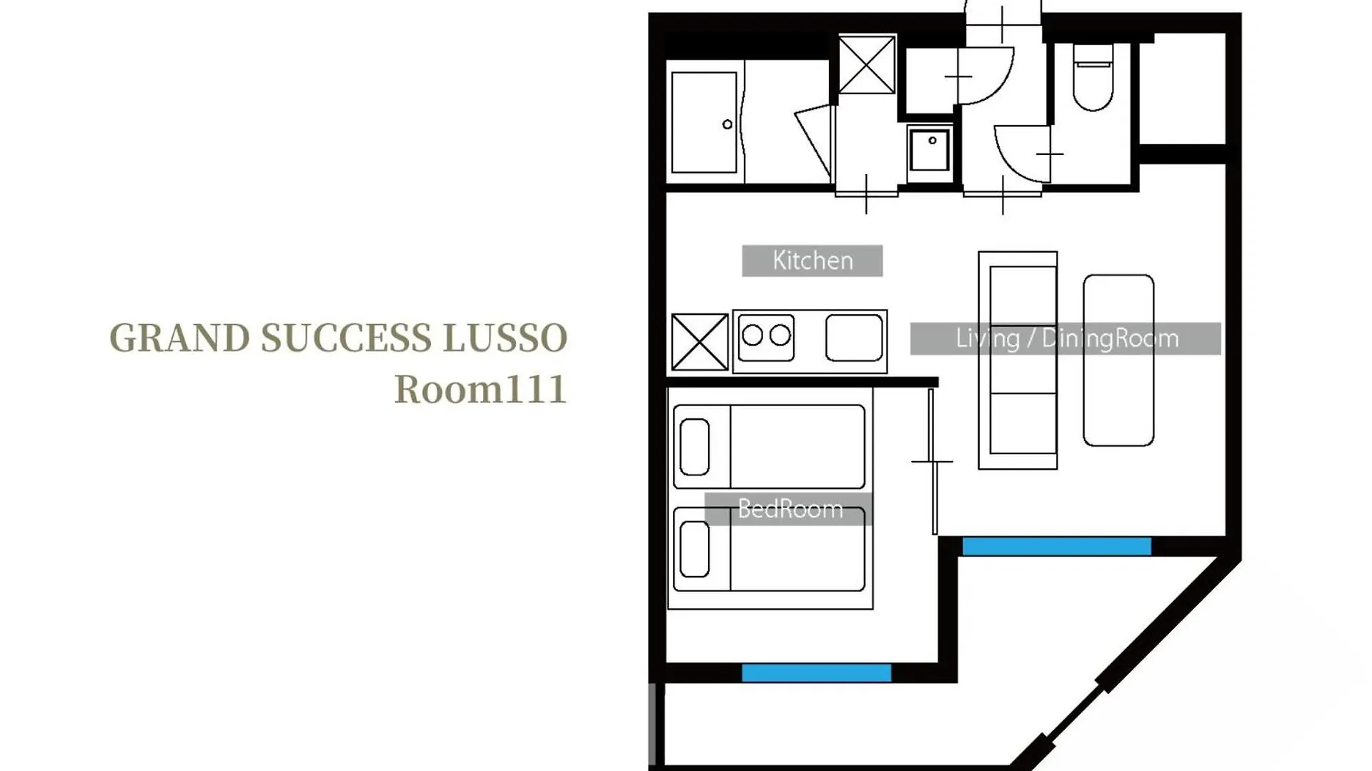Grand Success Lusso Apartment Sapporo Japan